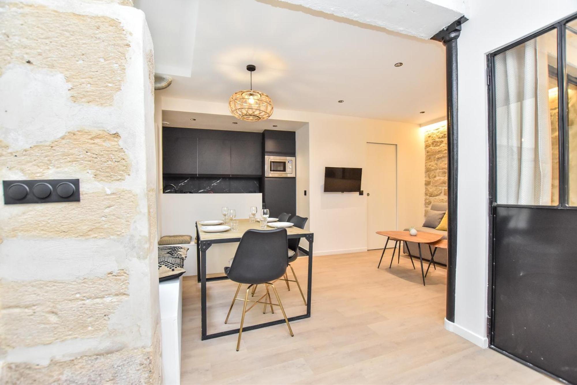 Cozy Apartment - 1Br-4P - Sentier Paryż Zewnętrze zdjęcie