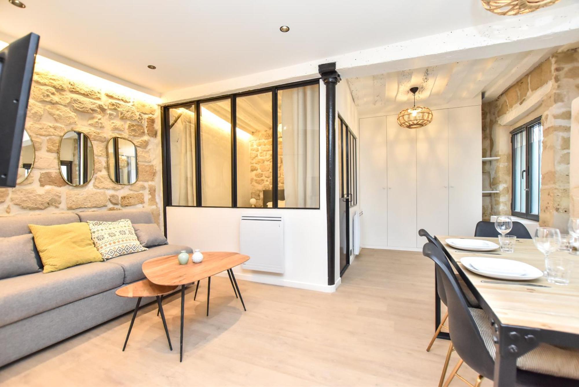 Cozy Apartment - 1Br-4P - Sentier Paryż Zewnętrze zdjęcie